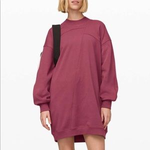 Lululemon broken beats sweater dress